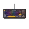 GENESIS Thor 230 TKL tastiera gaming USB + RF Wireless + Bluetooth QWERTY nero, grigio, arancione