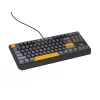 GENESIS Thor 230 TKL tastiera gaming USB + RF Wireless + Bluetooth QWERTY nero, grigio, arancione