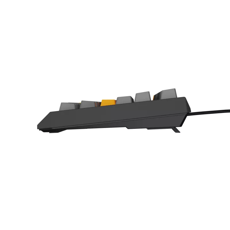GENESIS Thor 230 TKL tastiera gaming USB + RF Wireless + Bluetooth QWERTY nero, grigio, arancione