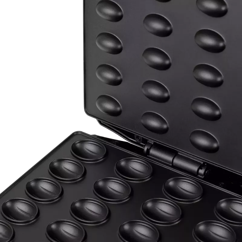 Macchina per waffle Mesko MS 3041 — 1600 W, nero, prepara 24 waffle ellittici (220–240 V)