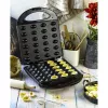Macchina per waffle Mesko MS 3041 — 1600 W, nero, prepara 24 waffle ellittici (220–240 V)
