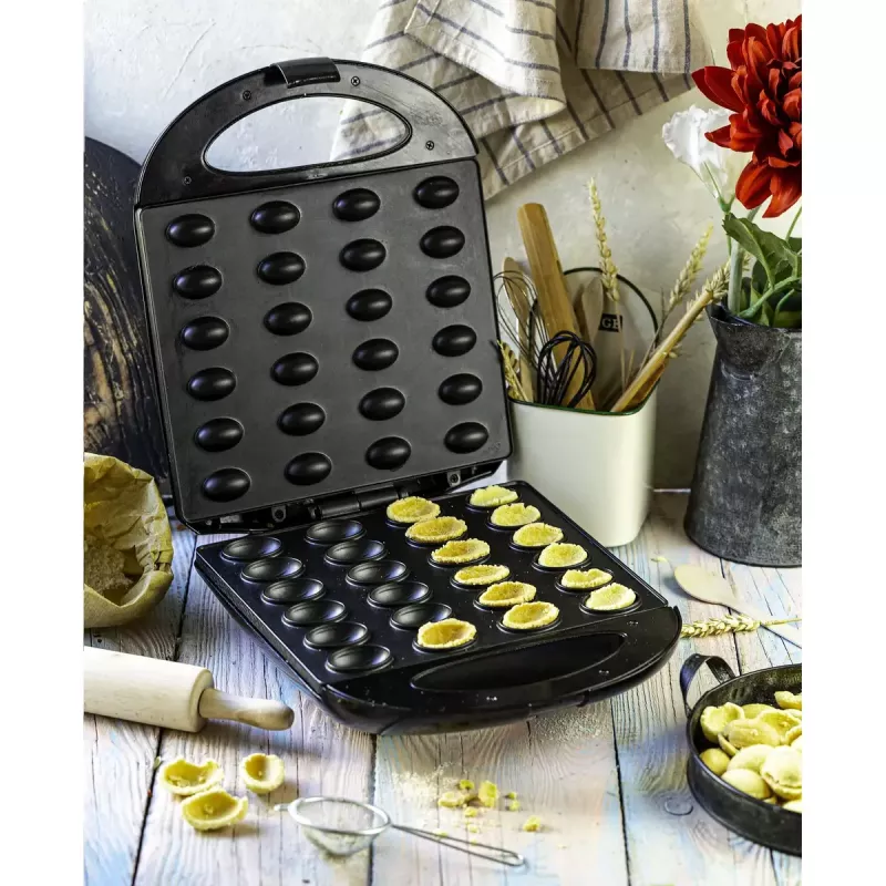 Macchina per waffle Mesko MS 3041 — 1600 W, nero, prepara 24 waffle ellittici (220–240 V)