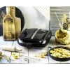 Macchina per waffle Mesko MS 3041 — 1600 W, nero, prepara 24 waffle ellittici (220–240 V)