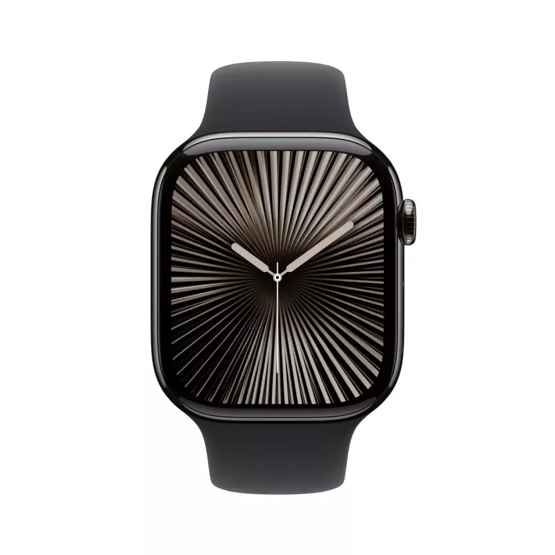 Smartwatch Apple Watch Series 10 GPS + Cellular 46mm cassa in titanio ardesia nero