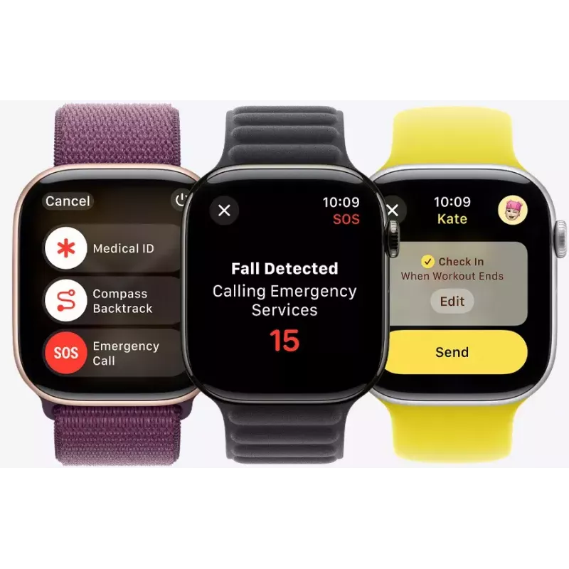 Smartwatch Apple Watch Series 10 GPS + Cellular 46mm cassa in titanio ardesia nero