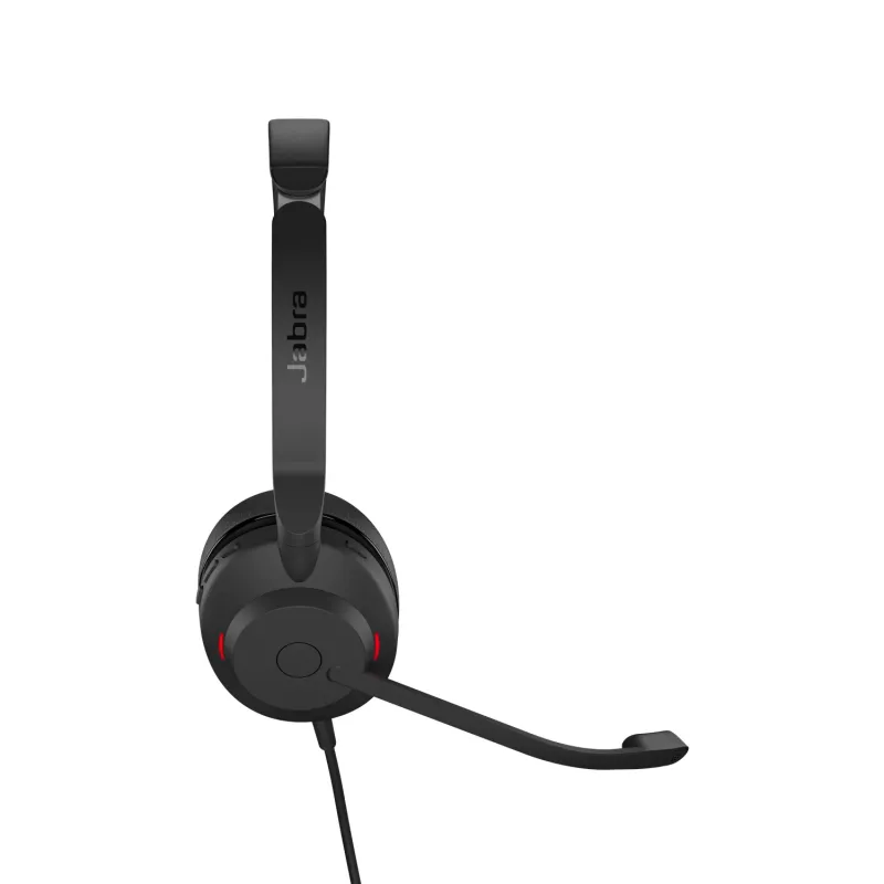 Jabra Evolve2 30 USB-C, UC Stereo, con filo, ufficio/call center, 20 - 20000 Hz, 125 g, cuffie, nero