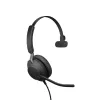Jabra Evolve2 40 USB-C, MS Teams Mono, con filo, ufficio/call center, 20 - 20000 Hz, 113 g, cuffie, nero