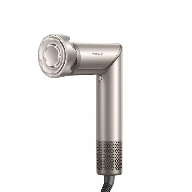 Dreame Dazzle asciugacapelli 1400 W — motore 110000 giri/min, 3 livelli di calore, max. 90°C, oro