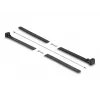 DeLOCK fascette per cavi riutilizzabili resistenti al calore, 300 x 7,6 mm, nero, 100 pz