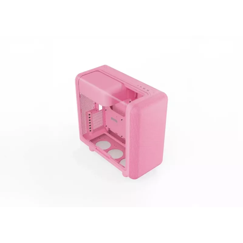 Case per PC Mid-Tower HYTE X50 Strawberry Milk, modello CS-HYTE-X50G-SM