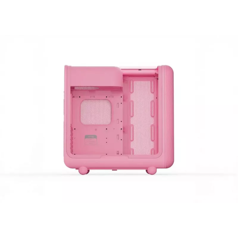 Case per PC Mid-Tower HYTE X50 Strawberry Milk, modello CS-HYTE-X50G-SM