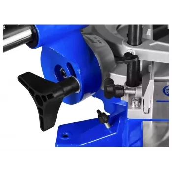 Troncatrice e sega per troncare Scheppach HM216 2000 W, 4700 giri/min, profondità di taglio 65 mm, larghezza di taglio 340 mm, guida laser, avvio graduale