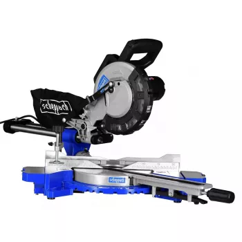 Troncatrice e sega per troncare Scheppach HM216 2000 W, 4700 giri/min, profondità di taglio 65 mm, larghezza di taglio 340 mm, guida laser, avvio graduale