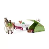 Action/Abenteuer Schleich HORSE CLUB avventura in campeggio di Sarah