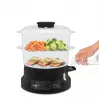 Tefal Minicompact VC139810 vaporiera 2 cestelli a libera installazione 800 W nero