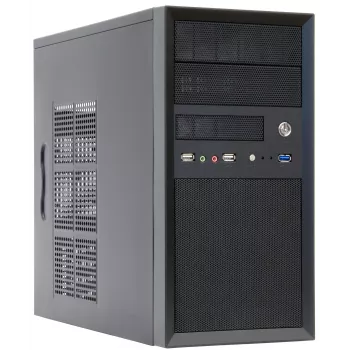 Chieftec CT-01B-OP case per computer mini tower nero