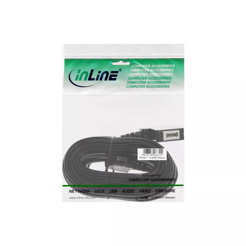 Fascette fermacavi InLine 100 mm, 2,5 mm larghe, nere — confezione da 1000 pz.