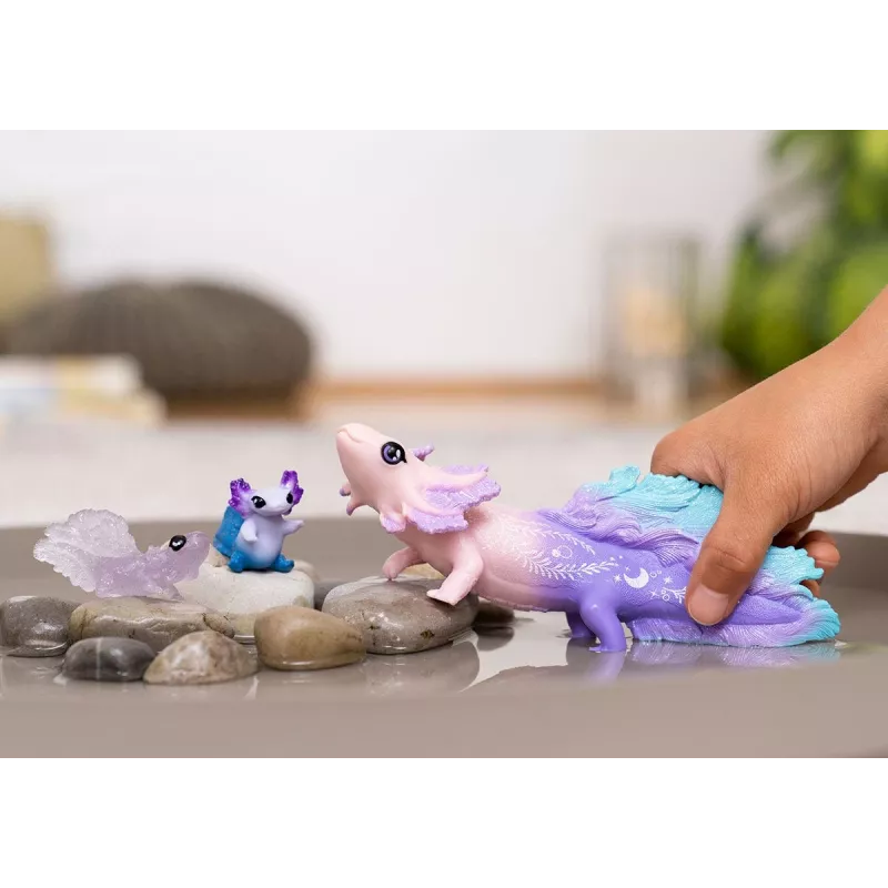 Schleich BAYALA Axolotl Discovery Set set di gioco per bambini da 5 anni, multicolore