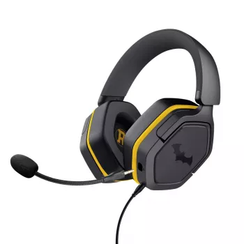 Headset da gaming con filo TRUST 25784 con archetto, 20–20.000 Hz, cavo 1,2 m, nero/giallo