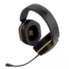 Headset da gaming con filo TRUST 25784 con archetto, 20–20.000 Hz, cavo 1,2 m, nero/giallo