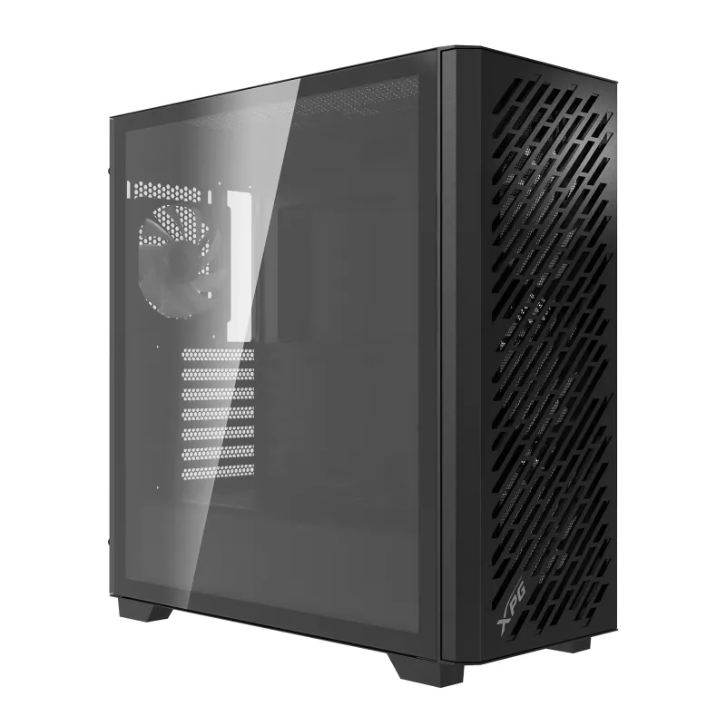 XPG VALOR AIR PRO case Mid-Tower, Midi Tower, PC, nero, ATX, EATX, micro ATX, Mini-ATX, SPCC, vetro temperato, Multi