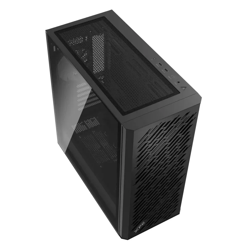 XPG VALOR AIR PRO case Mid-Tower, Midi Tower, PC, nero, ATX, EATX, micro ATX, Mini-ATX, SPCC, vetro temperato, Multi