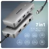 Axagon HMC-CUB83X2 Hub USB 10Gbps, 2x USB-A, USB-C, HDMI e DP 4K/144Hz, RJ-45, PD 100W