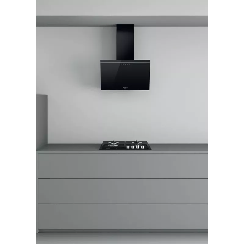 Whirlpool AKR 62F LT K a parete nero 650 m³/h