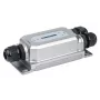 Intellinet Extender PoE++ Gigabit antivandalo per esterni a 2 porte, due porte 30 W, estende PoE fino a 100 m, budget di potenza 60 W, conforme IEEE 802.3bt (4PPoE), impermeabile IP67, certificato IK10, case in metallo