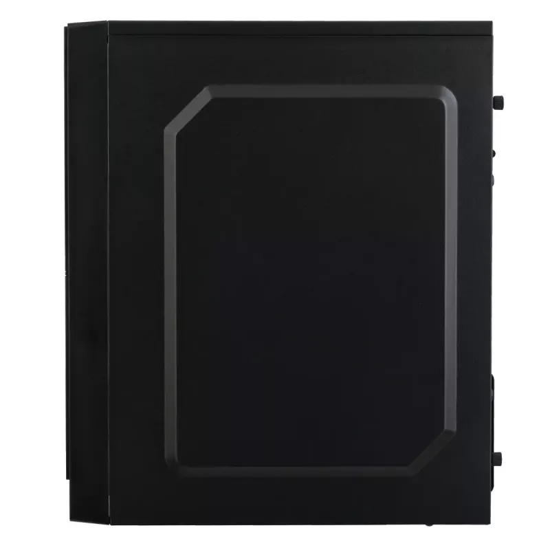 Akyga AK35BK Case PC Micro-ATX, Micro ATX / Flex ATX / Mini ITX, 2x USB 2.0, senza alimentatore, nero