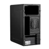 Akyga AK35BK Case PC Micro-ATX, Micro ATX / Flex ATX / Mini ITX, 2x USB 2.0, senza alimentatore, nero