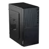 Akyga AK35BK Case PC Micro-ATX, Micro ATX / Flex ATX / Mini ITX, 2x USB 2.0, senza alimentatore, nero
