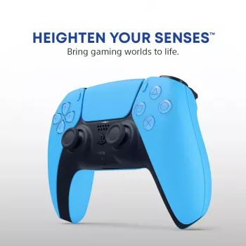 Gamepad Sony DualSense v3 Blu — Bluetooth/USB, USB-C, batteria integrata, compatibile PlayStation 5