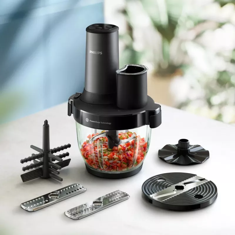 Tritatutto elettrico Philips Serie 5000 HR1507/00 2 L 650 W nero