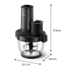 Tritatutto elettrico Philips Serie 5000 HR1507/00 2 L 650 W nero