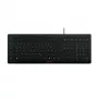 Tastiera CHERRY Stream JK-8502DE-2 USB QWERTZ tedesco nero con filo 115 tasti