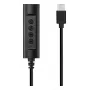 Cuffie Sandberg USB-C Controller, 1,5 m, controller, 25 g, nero