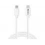 Cavo di ricarica Sandberg USB-C>MicroUSB 1m, 1 m, USB C, Micro-USB B, bianco