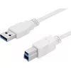 Cavo Sandberg USB 3.0 A-B 1,8 m, 1,8 m, USB A, USB B, USB 3.2 Gen 1 (3.1 Gen 1), 5 Gbit/s, bianco