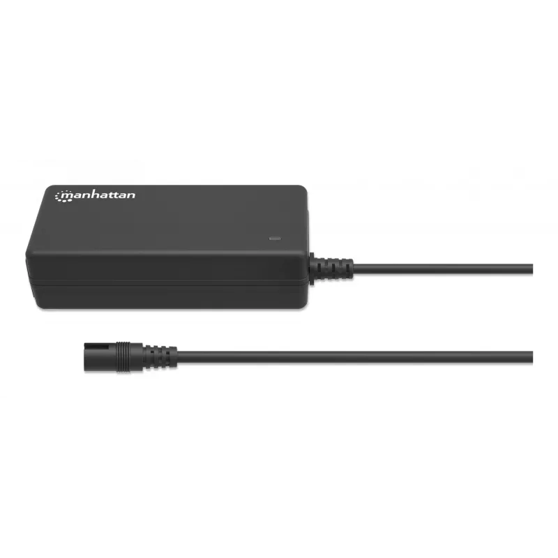 Manhattan alimentatore universale per notebook/laptop EU, 65 W, automatico con 9 punte, compatibile con la maggior parte dei laptop, ideale come alimentatore di ricambio, cavo di alimentazione EU, compatibile tra gli altri con: Acer, Asus, Dell, Fujitsu, HP, Lenovo, Samsung, Toshiba e altri