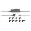 Manhattan alimentatore universale per notebook/laptop EU, 65 W, automatico con 9 punte, compatibile con la maggior parte dei laptop, ideale come alimentatore di ricambio, cavo di alimentazione EU, compatibile tra gli altri con: Acer, Asus, Dell, Fujitsu, HP, Lenovo, Samsung, Toshiba e altri