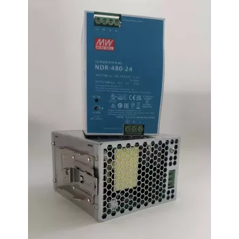 Alimentatore ERNITEC ELECTRA-PWR-480-24V, modello ELECTRA-PWR-480-24V, uscita 24V