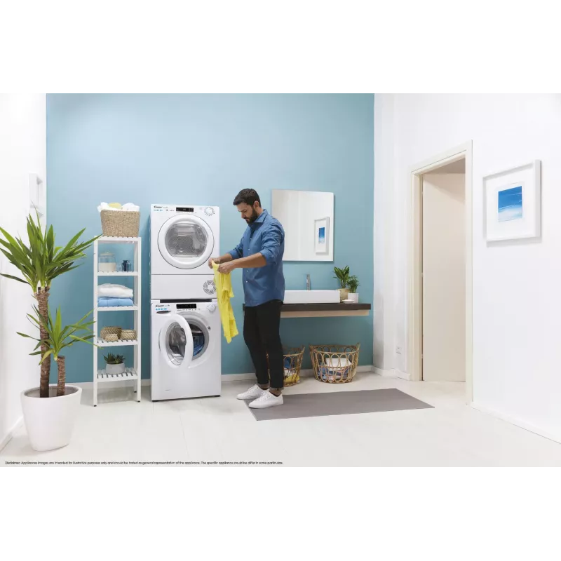 Candy Smart Pro CSOE H9A2TE-S asciugatrice a libera installazione a carica frontale 9 kg bianco