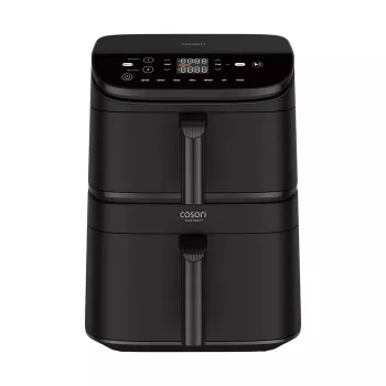 Cosori CAF-DC121-ADER friggitrice ad aria doppia da 10,8 litri a libera installazione nero