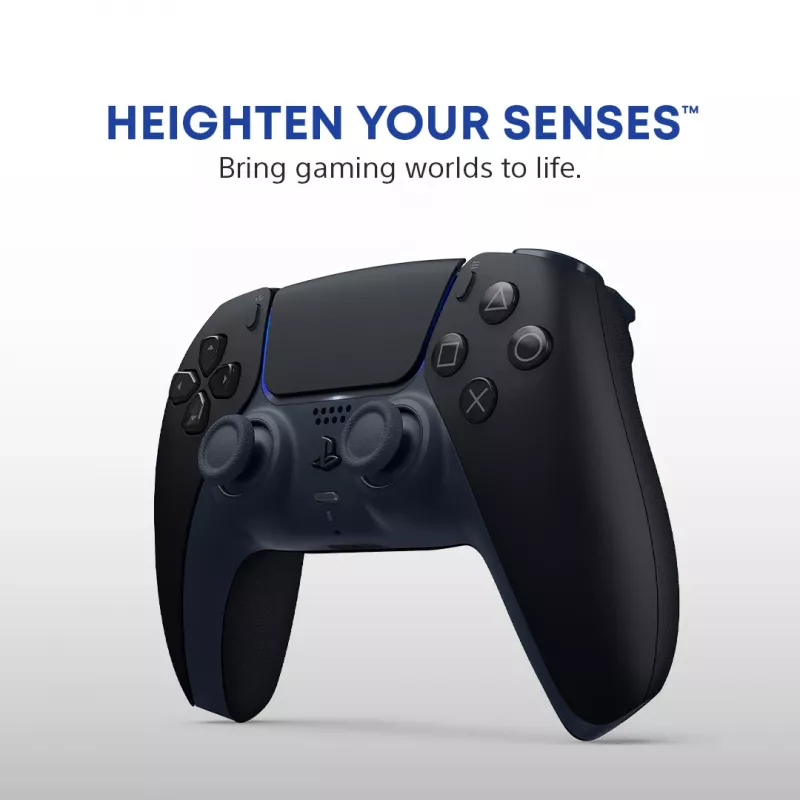 Gamepad Sony DualSense v3 nero — Bluetooth/USB, PS5, batteria ricaricabile integrata, USB-C, con e senza fili