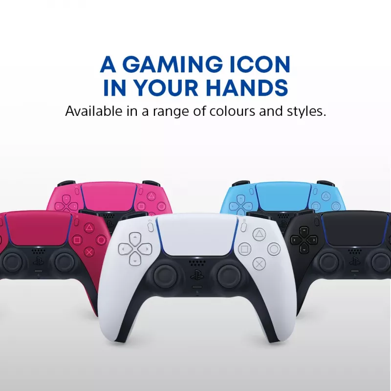 Gamepad Sony DualSense v3 nero — Bluetooth/USB, PS5, batteria ricaricabile integrata, USB-C, con e senza fili