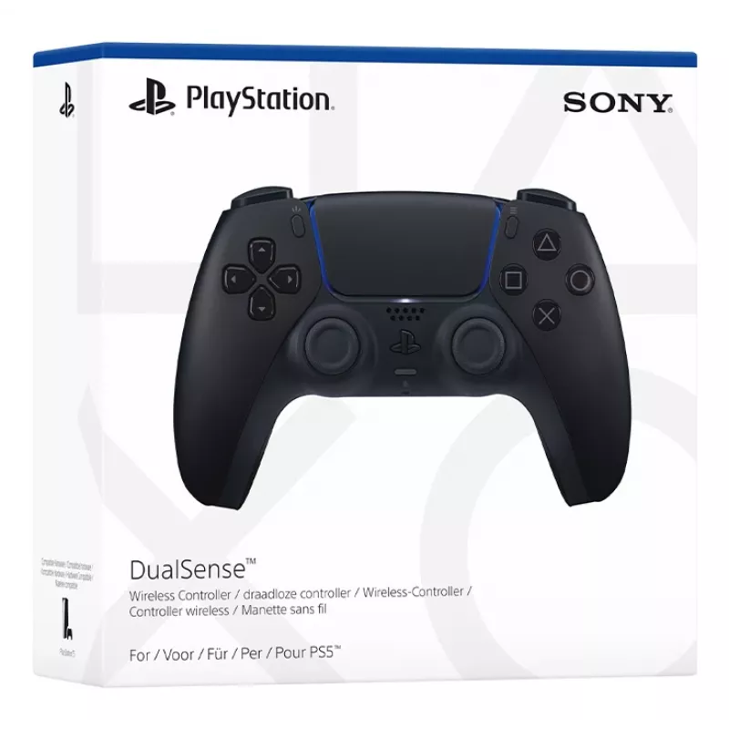 Gamepad Sony DualSense v3 nero — Bluetooth/USB, PS5, batteria ricaricabile integrata, USB-C, con e senza fili