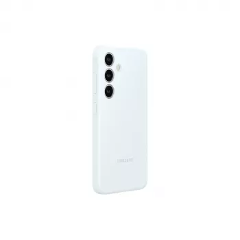 Custodia in silicone per smartphone Samsung Galaxy S24 – bianco, per schermi da 6,2 inch