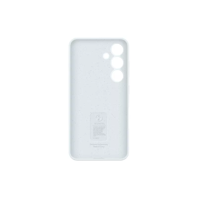 Custodia in silicone per smartphone Samsung Galaxy S24 – bianco, per schermi da 6,2 inch