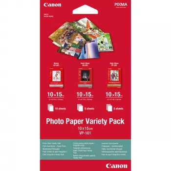 Carta fotografica Canon VP-101 assortimento 4x6 pollici – 20 fogli